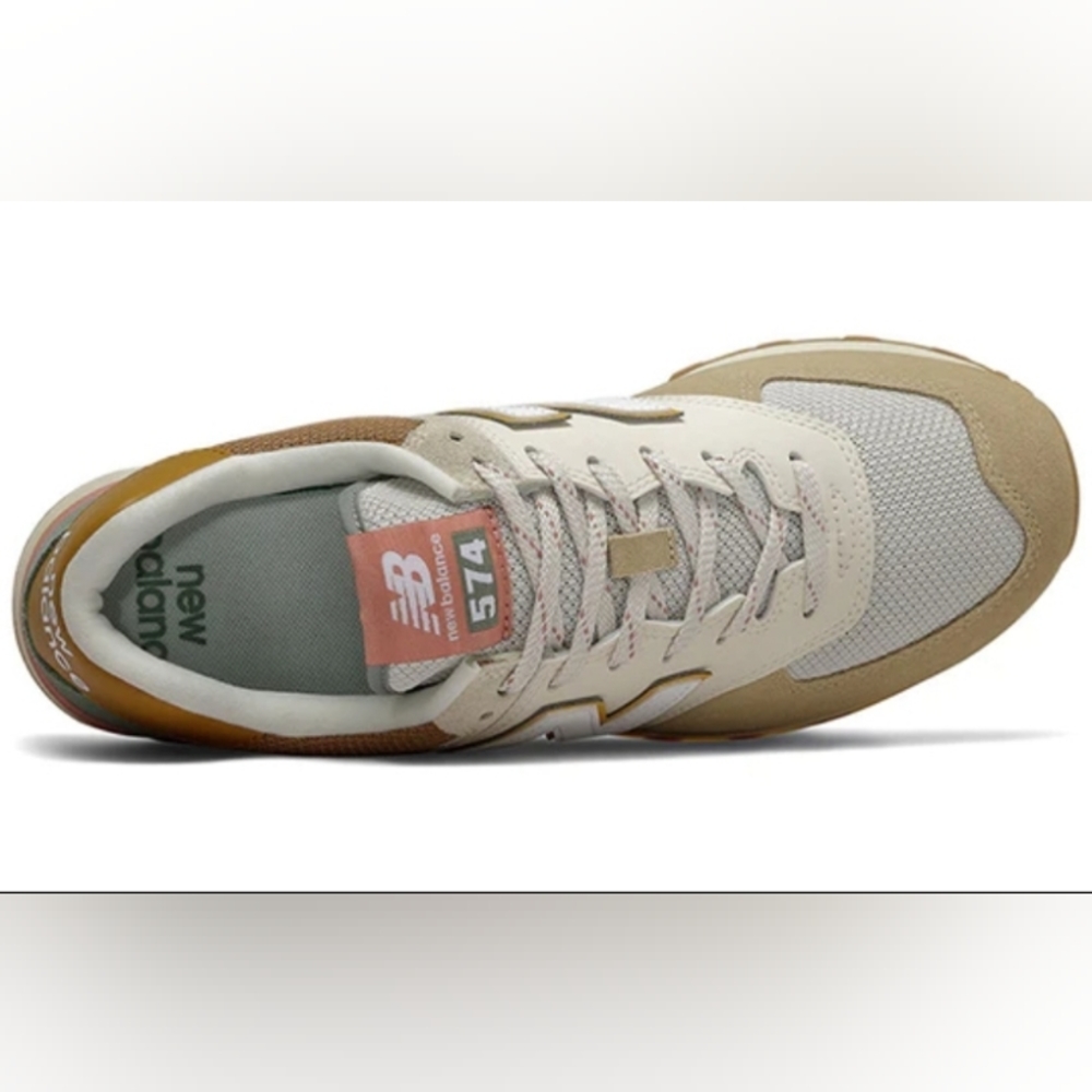 New Balance 574 Brown Beige - Picture 5 of 7